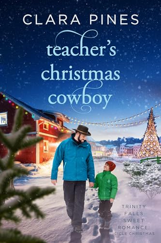 Teacher's Christmas Cowboy (Trinity Falls Sweet Romance - Icicle Christmas, #5)