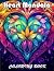 Heart Mandala Coloring Book...