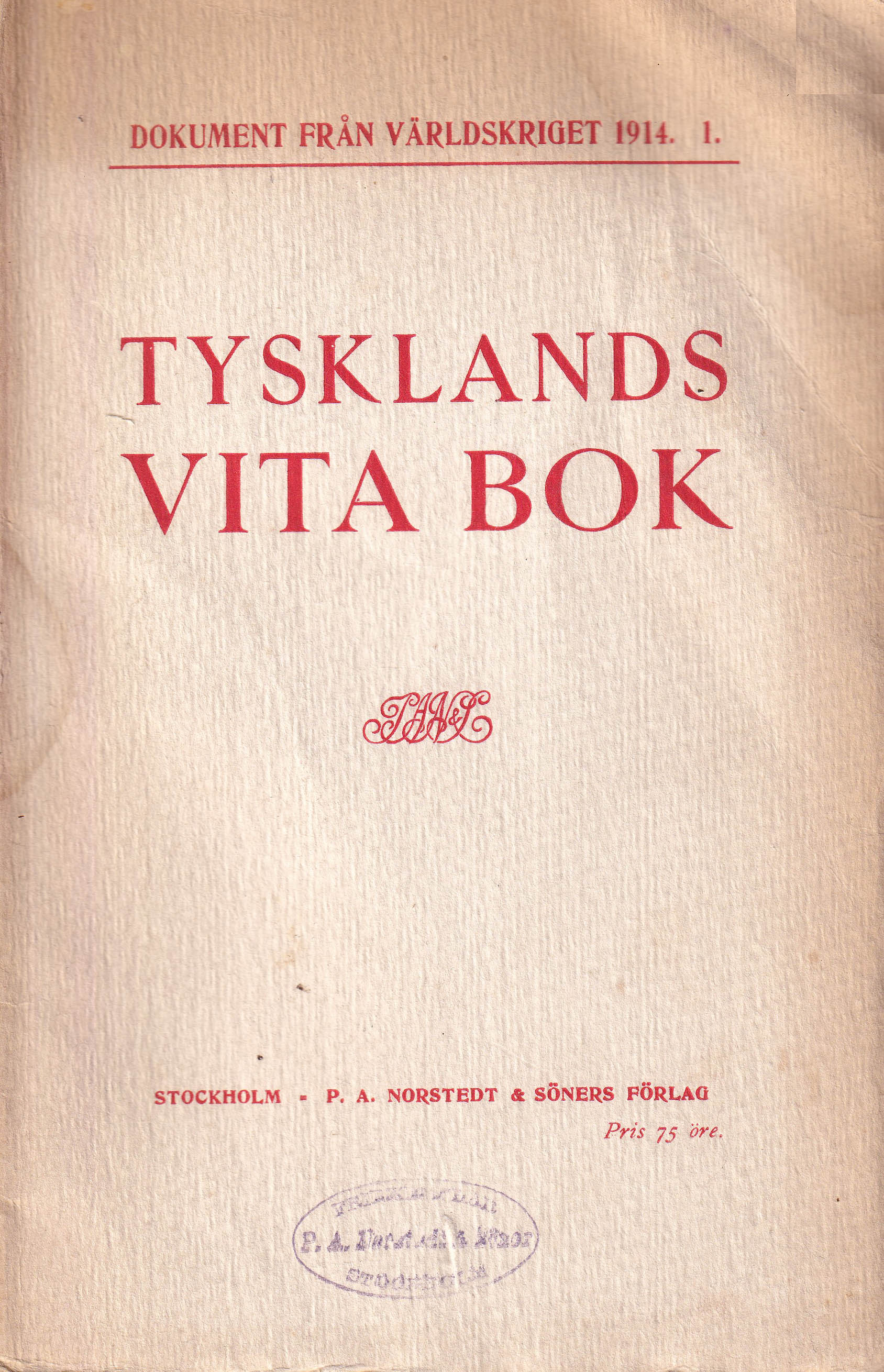Tysklands vita bok (Paperback)