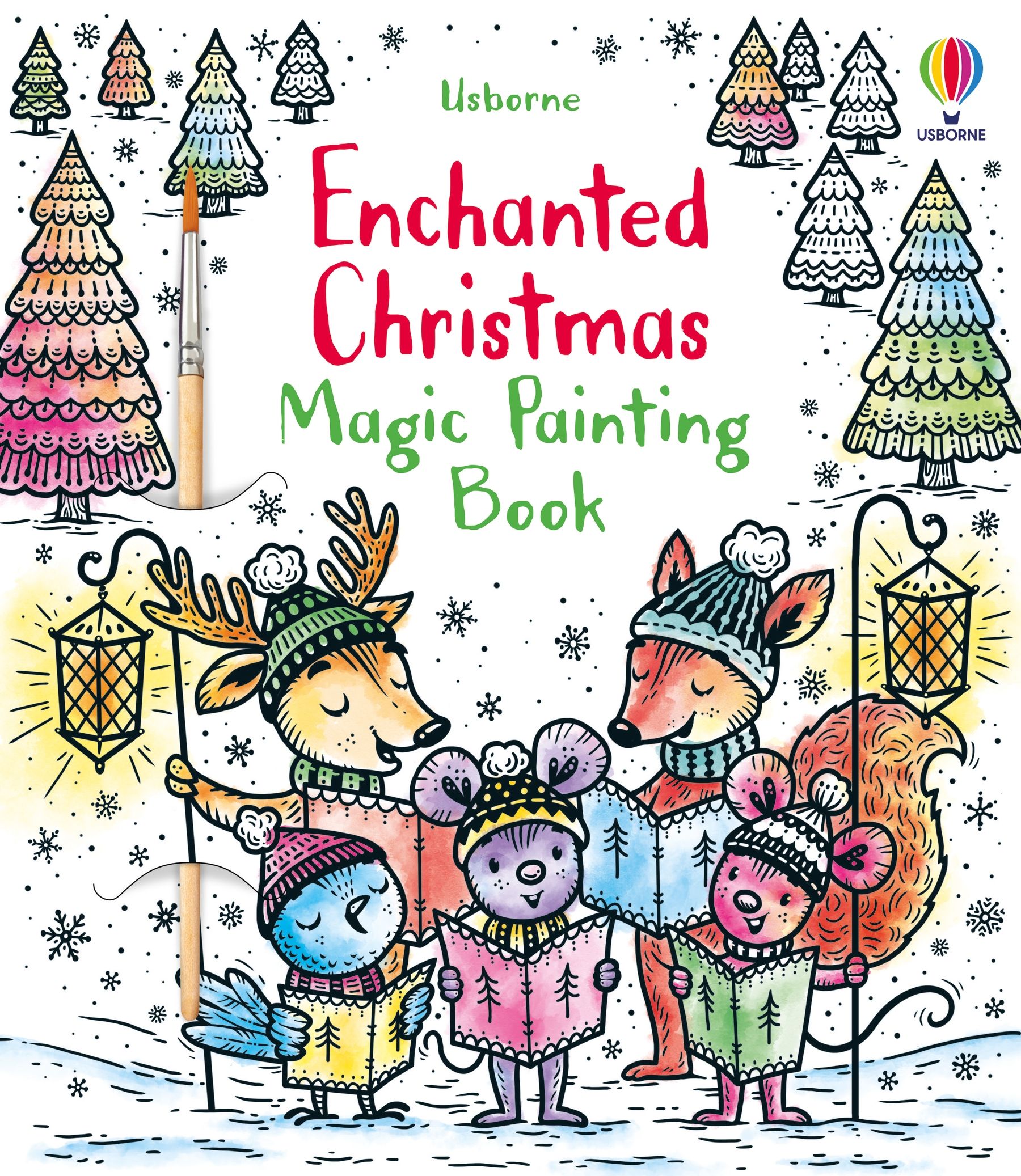 Enchanted Christmas Magic Painting (Magic Painting Books)