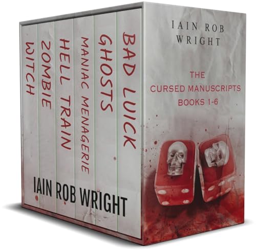 The Cursed Manuscripts: Books 1-6: Witch, Zombie, Hell Train, Maniac Menagerie, Ghosts, Bad Luck (The Cursed Manuscripts (Horror Collection))