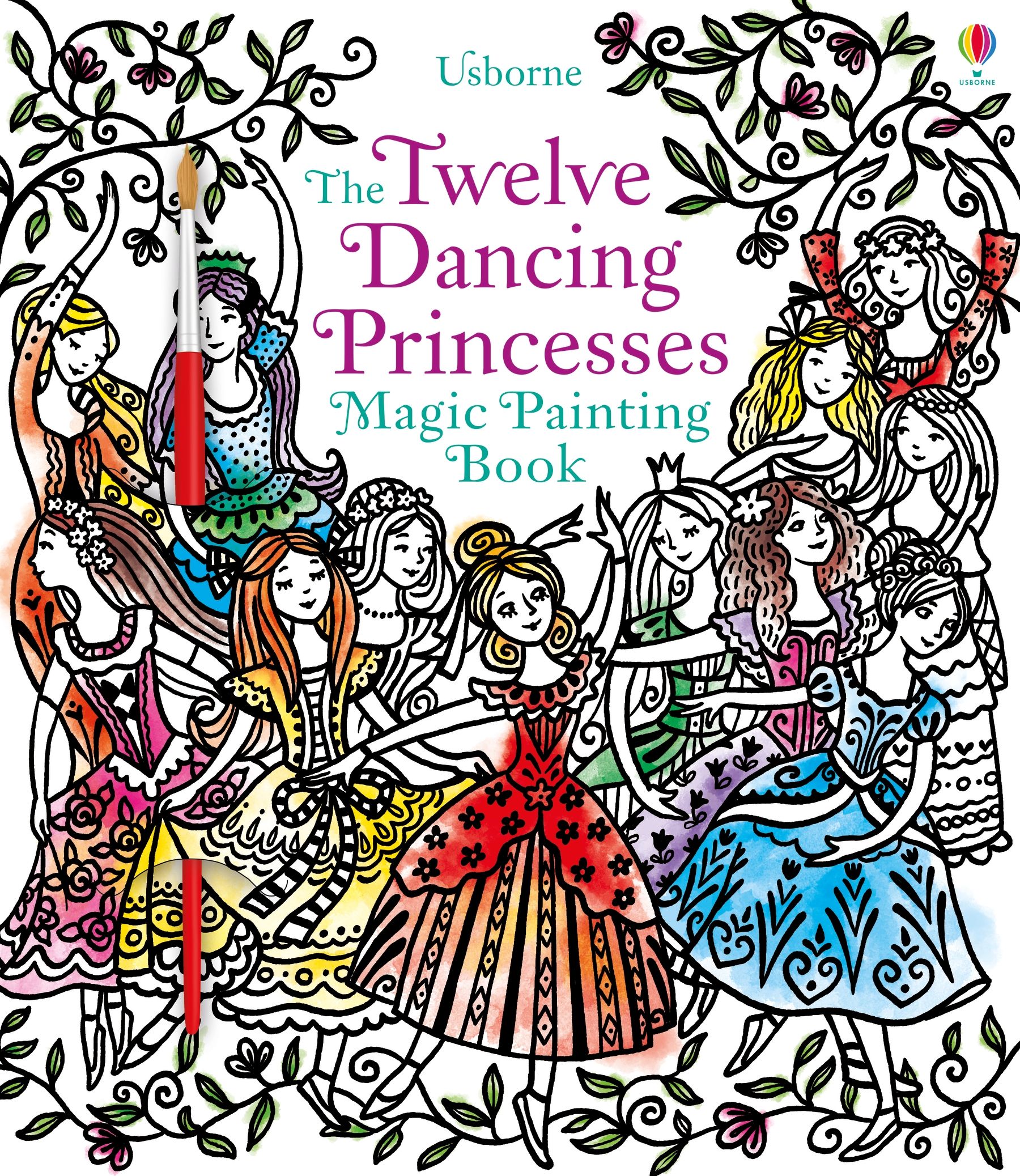 Twelve Dancing Princesses Magic Painting Book (Magic Painting Books)