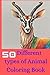 50 Different types of Animals Coloring Book by Shivendra Pratap Singh