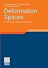 Deformation Spaces: Perspectives on algebro-geometric moduli (Aspects of Mathematics)