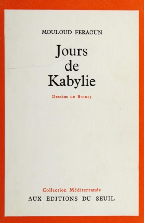 Jours de Kabylie ; Dessins de Brouty