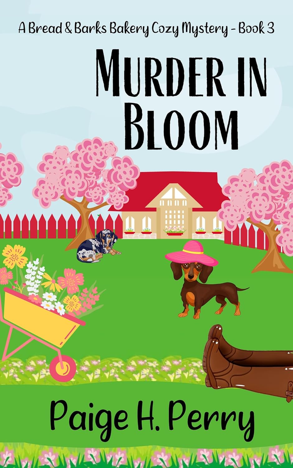 Murder in Bloom (Bread and Barks Cozy, #3)