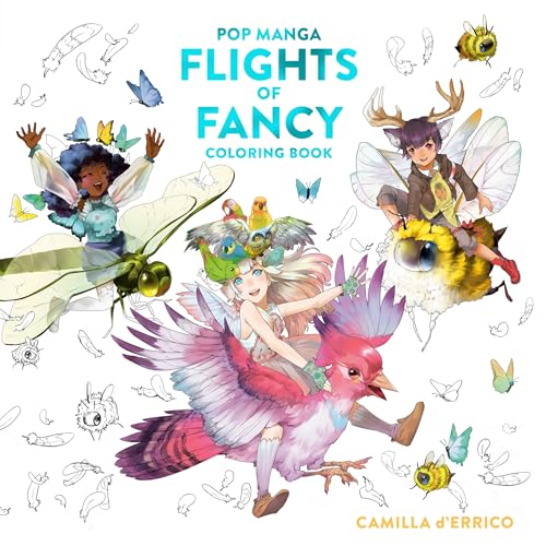 Pop Manga Flights of Fancy Coloring Book (Paperback)