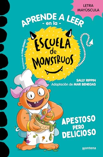 Aprender a leer en la Escuela de Monstruos 14 - Apestoso pero delicioso: En letra MAYÚSCULA (libros para niños a partir de 5 años)