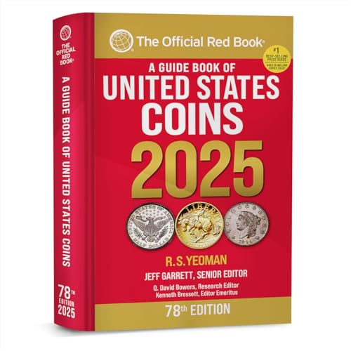 A Guide Book of United States Coins 2025 "Redbook" Hidden Spiral (Spiral-bound)