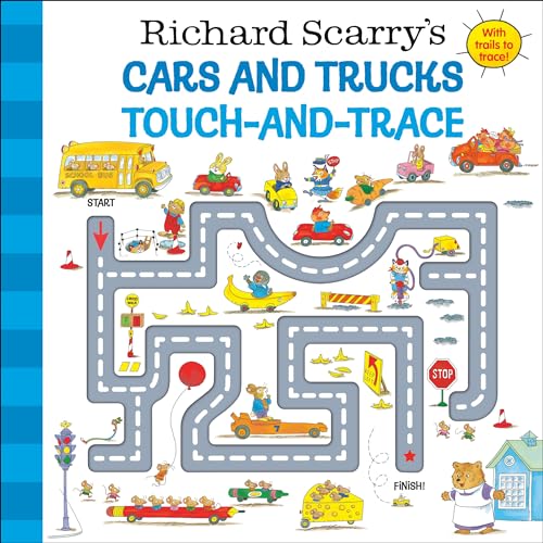 Richard Scarry's Cars and Trucks Touch-and-Trace (Board Book)