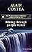 Riding through purple waves by Alain Costea