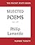 Selected Poems of Philip Lamantia, 1943-1966: Pocket Poets No. 20