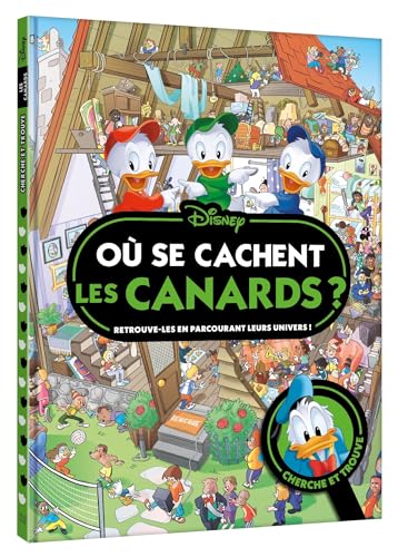 DISNEY - Où se cachent les canards ? Cherche et Trouve (Hardcover)