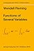 Functions of Several Variables (Undergraduate Texts in Mathematics)
