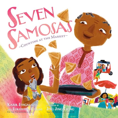 Seven Samosas: Counting at the Market (Hardcover)