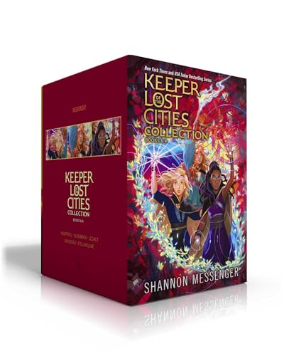 Keeper of the Lost Cities Collection Books 6-9 (Boxed Set): Nightfall; Flashback; Legacy; Unlocked Book 8.5; Stellarlune