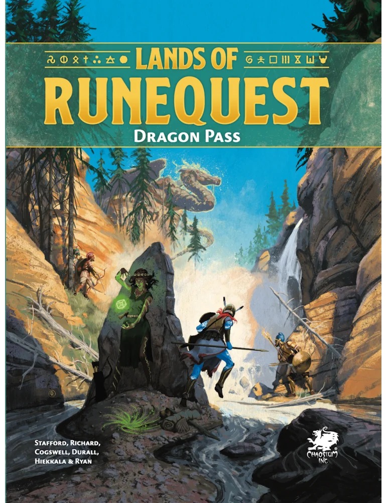 Lands of RuneQuest: Dragon Pass (Hardcover)