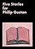 Five Stories for Philip Guston