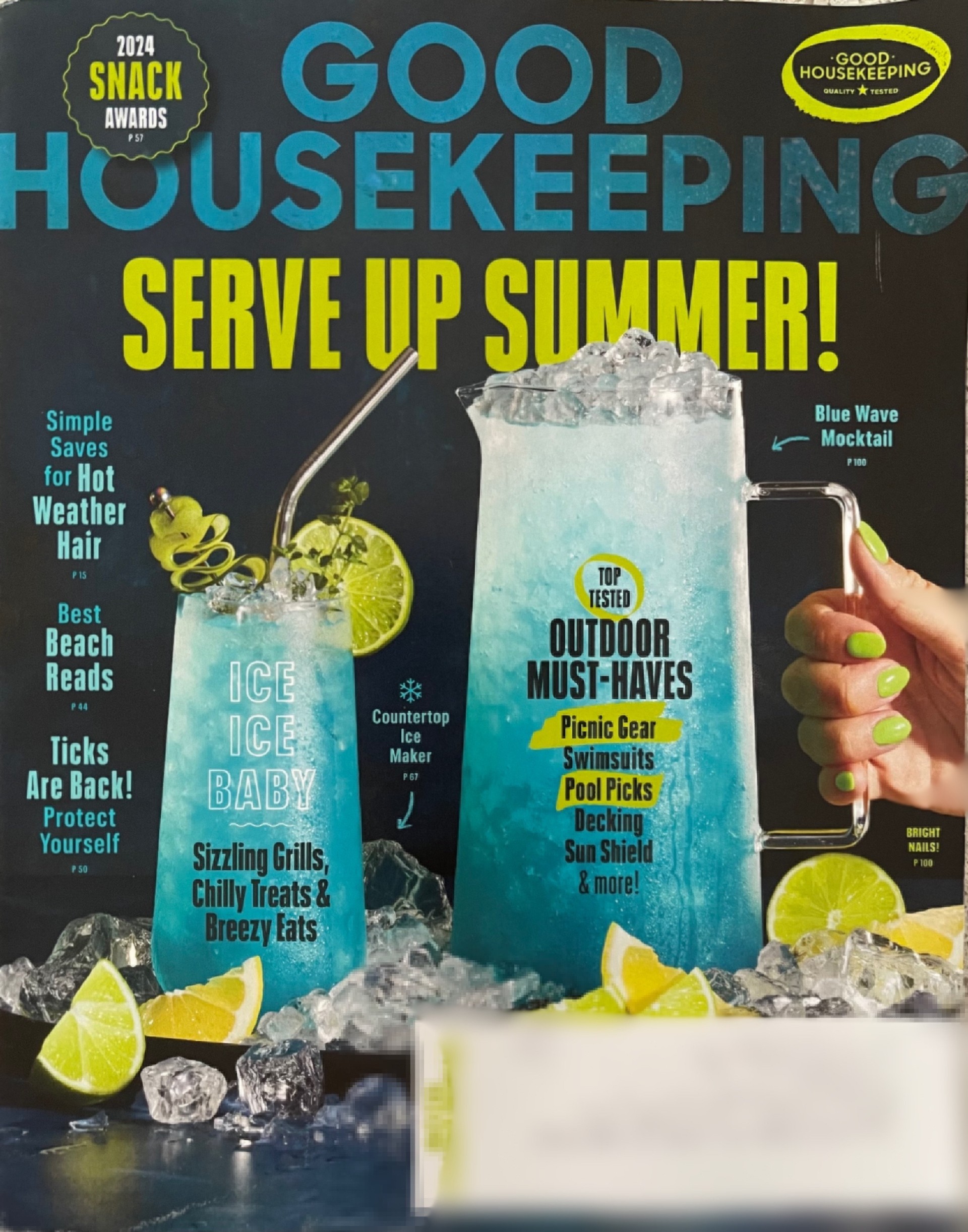Good Housekeeping Serve Up Sumer! July/August 2024