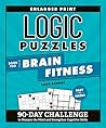 Logic Puzzles Book for Brain Fitness by Lana  Barnes