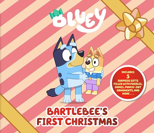 Bluey: Bartlebee's First Christmas: Includes 5 Surprise Gifts (Hardcover)
