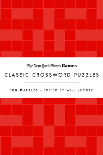 New York Times Games Classic Crossword Puzzles (Red and White): 100 Puzzles