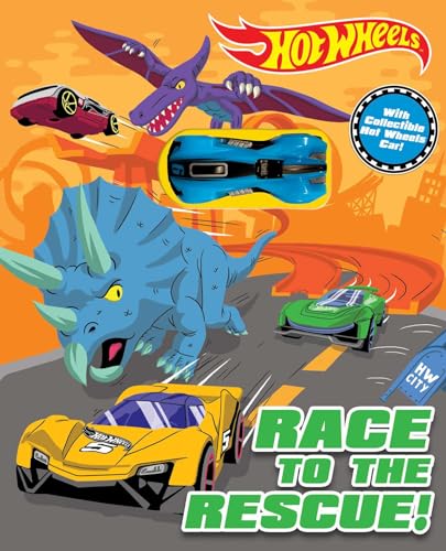 Hot Wheels: Race to the Rescue!: Storybook with Collectible Car (Hardcover)