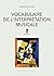 Vocabulaire de l'interpréta...