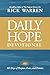 Daily Hope Devotional: 365 Days of Purpose, Peace, and Promise