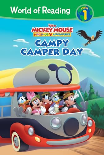 Mickey Mouse Mixed-Up Adventures: Campy Camper Day: Campy Camper Day (World of Reading Level 1 Set 7)