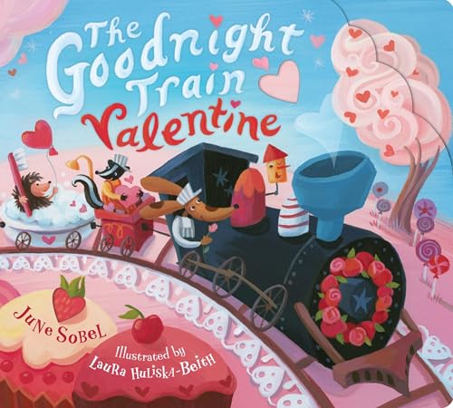 The Goodnight Train Valentine (Board Book)