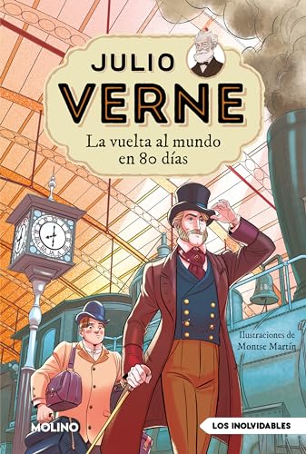 Julio Verne - La vuelta al mundo en 80 días (edición actualizada, ilustrada y adaptada)
