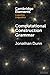 Computational Construction Grammar (Elements in Cognitive Linguistics)