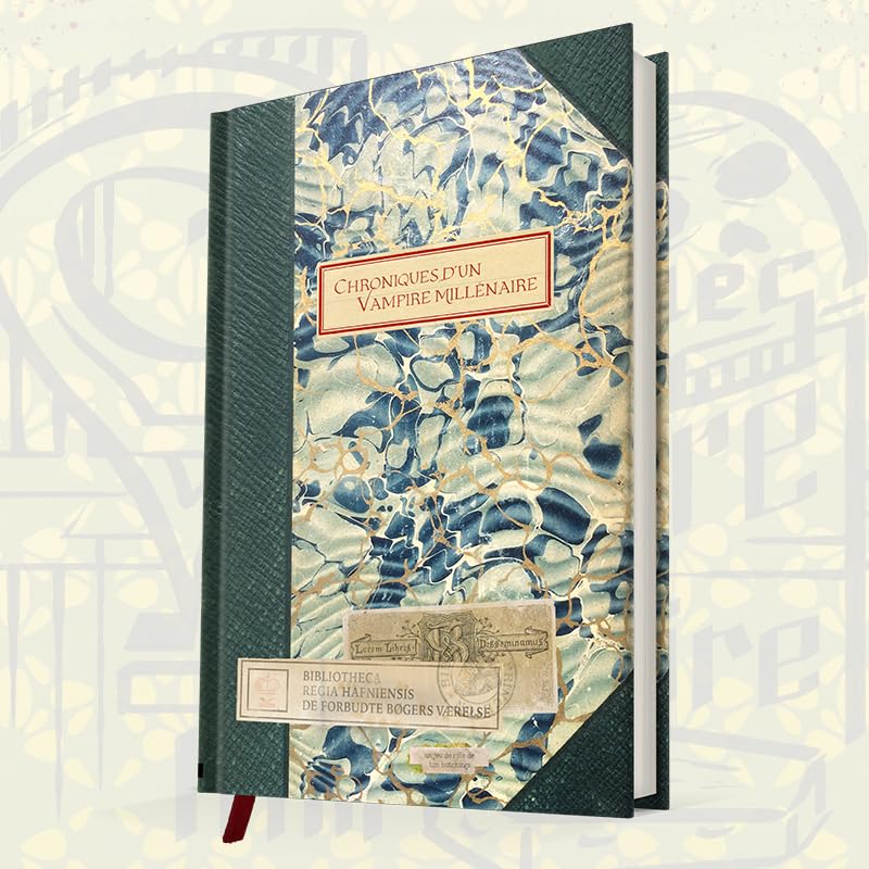 Chroniques d'un Vampire Millénaire: Jeu de rôle solo (Hardcover)