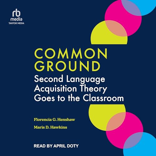 Common Ground: Second Language Acquisition Theory Goes to the Classroom (Audio CD)