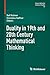 Duality in 19th and 20th Century Mathematical Thinking by Ralf Krömer