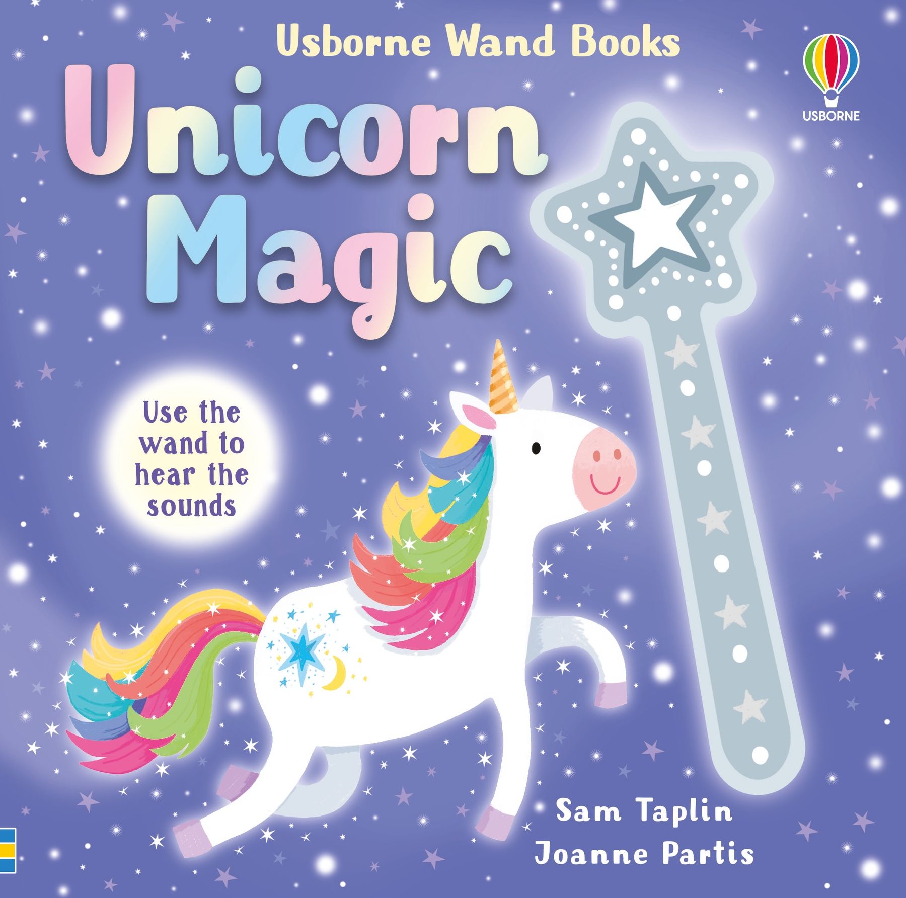 Wand Books: Unicorn Magic: An Interactive Fairy Adventure with Unicorns, Dragons, and Mythical Creatures, Featuring a Magical Wand and Sound Effects (Board Book)