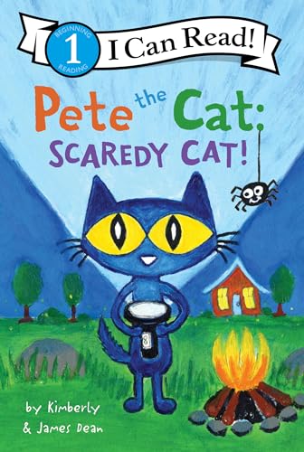 Pete the Cat: Scaredy Cat!: A Halloween Book for Kids (I Can Read Level 1)