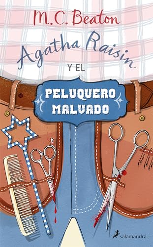 Portada de Agatha Raisin y el peluquero malvado, de M.C. Beaton