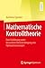 Mathematische Kontrolltheorie by Karlheinz Spindler