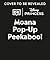 Pop-Up Peekaboo! Disney Moana