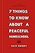 7 Things To Know About A Peaceful Homechool by Kate Knight