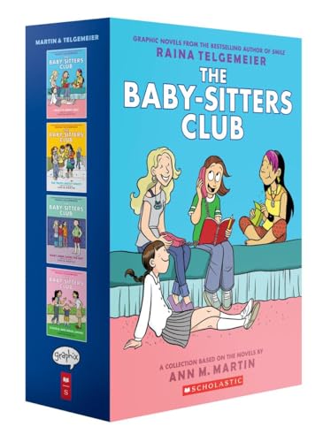 The Baby-sitters Club #1-4 Graphic Novel Box Set (Paperback)