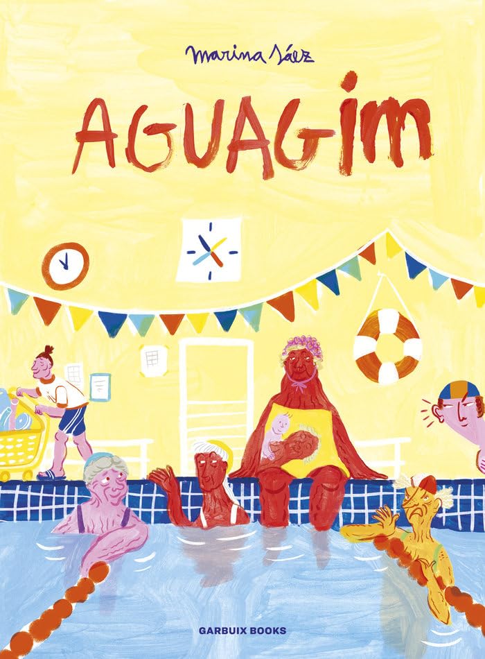 Portada de Aguagim, de Marina Sáez Rubio