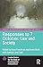 Responses to 7 October by Rosa Freedman Responses to 7 October by Rosa Freedman