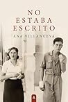 No estaba escrito
