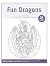 Fun Dragons Line Art Patterns for Carving, Pyrography & Crafts (Fox Chapel Publishing) 24 Original Designs by Lora Irish of Dragons Being Playful, Decorated with Celtic Knots, On Castles, and More