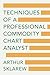 Techniques of a Professional Commodity Chart Analyst