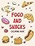 Food and Snacks Coloring Bo...
