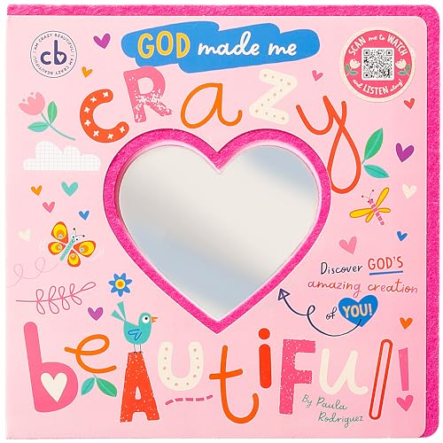 God Made Me Crazy Beautiful (Board Book)